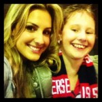 Cancer fundraising event head-shave