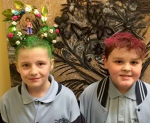 ACRF, Australian Cancer Research Foundation, cancer charity, cancer fundraising, cancer research fundraising, charity foundation, donate to charity, Fighting cancer, Funding research, Fundraiser, fundraising, Fundraising Stories, Fundraising ideas for schools, Crazy Hair Day, School Fundraiser, Wacky Hair Day