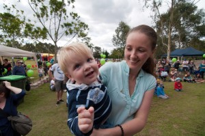 A big BBQ for a special little boy