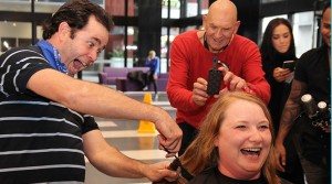 No hair don’t care - brave supporters lose their locks for cancer research This inspiring group of individuals won’t have to worry about hat hair under their beanies this winter. They’ve faced the scissors in honour of those who have had to face cancer and in doing so have helped shave years off of cancer research. The O’Neil family raised an incredible ,000 and lopped off an equally impressive amount of hair at an event that honoured their mum. We all owe a big thank you to this family of legends for their most generous act of support. Joining them, Angela from Bowral in the Southern highlands made the decision to shave her hair off on her grandpa’s birthday. “My grandfather was the most amazing kind hearted man. He lost the love of his life to this disease and had to then face it on his own so this was my way of honour them both.” Meanwhile in Melbourne the ReachLocal team embarked on a race like no other. They were let loose on the town to carry out a mission that would prove themselves against their in-house rivals and raise money and awareness for cancer research. The winning team had the honour of cutting the Learning Program Manager’s gorgeous long locks and were pretty excited about it (as you can see!). Everyone came out feeling like champions in the end when they discovered that they smashed their fundraising target. Well done all! We are humbled by your efforts. If these superstars have inspired you and you want go bare under your beanie this winter find out more by clicking here. https://acrf.com.au/head-shaves-for-cancer-research/