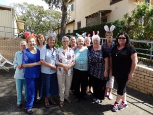 Charity volunteer group celebrate Easter in style