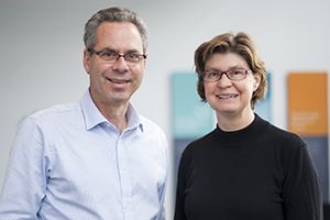 Professor Geoff Lindeman and Professor Jane Visvader