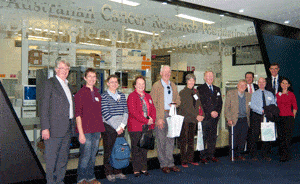 ACRF Canberra supporters tour the John Curtin School of Medical Research