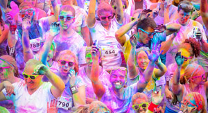 Experience the rainbow with this cancer fun run!