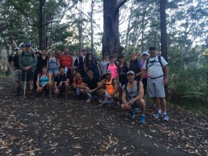 Team CBA tackle 27kms to help end cancer.