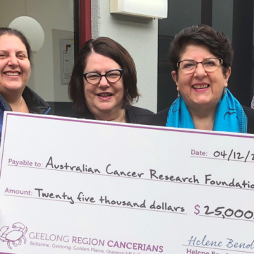 Geelong Region Cancerians support life-saving cancer research