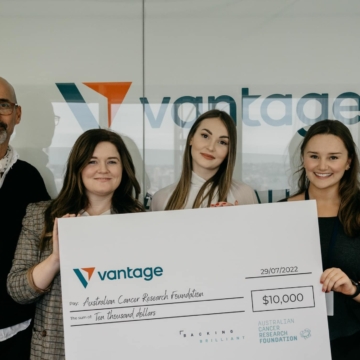 ACRF is proud to partner with Vantage to back brilliant cancer research